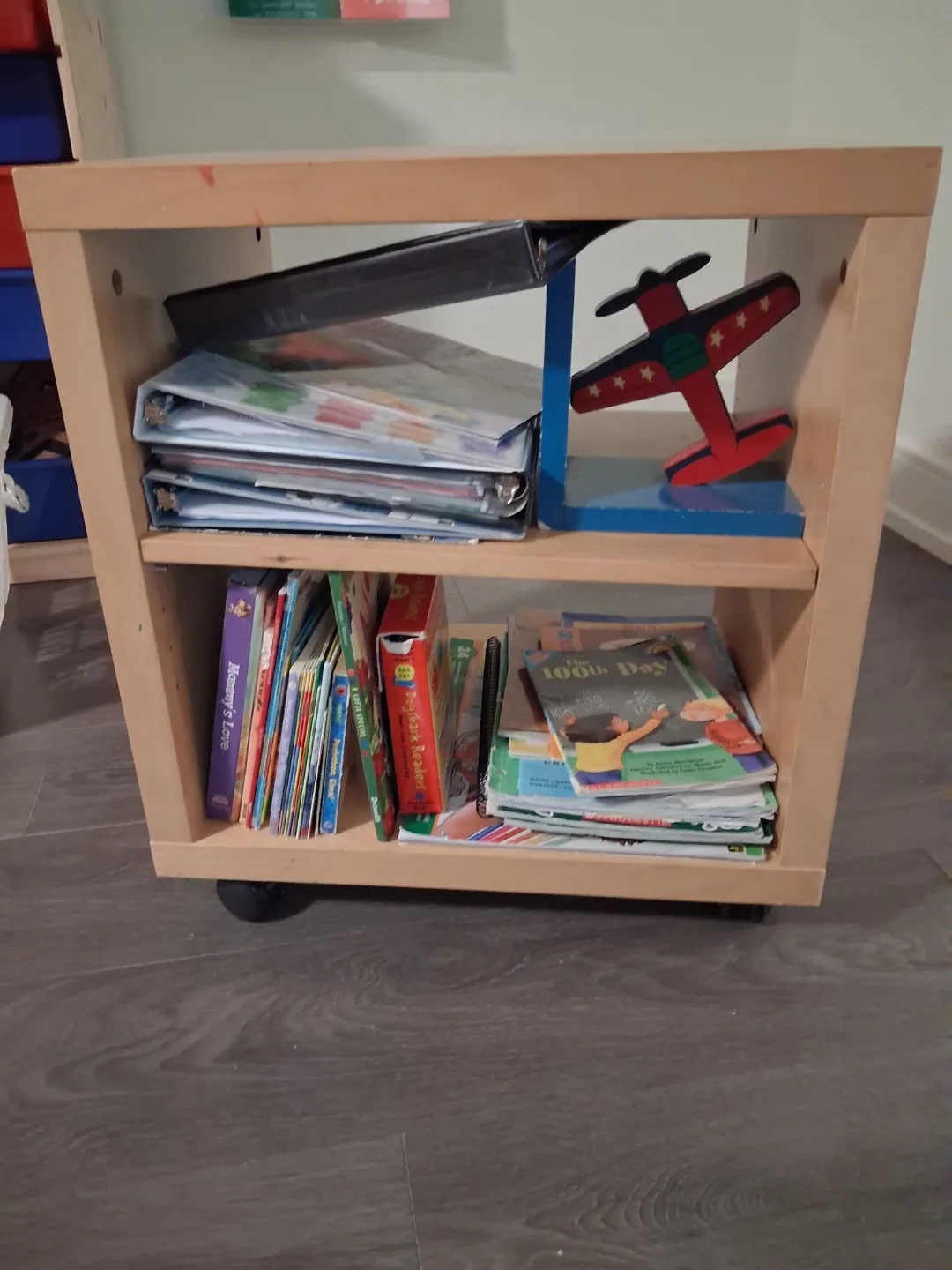 Wooden Rolling Storage Cube - photo 3