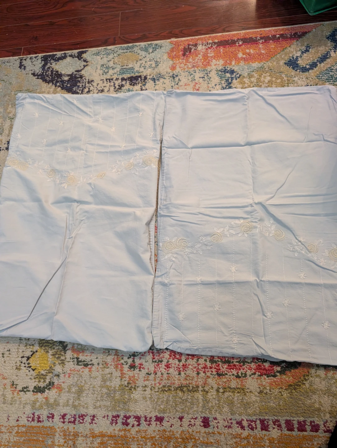 Bella Lux Embroidered Pillowcases (Pair) - photo 2