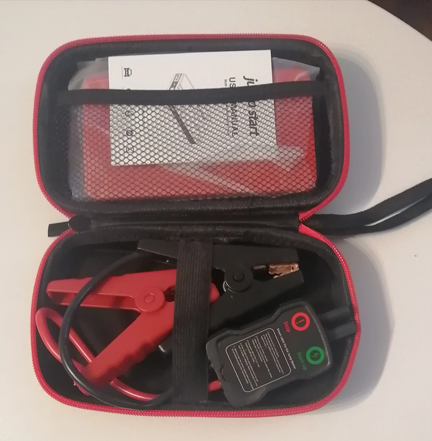 Jump Starter Power Bank with Cables and Case - photo 2