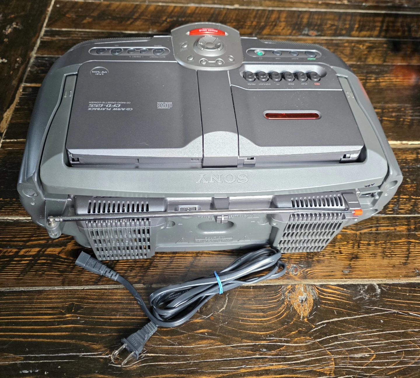 Sony CD Radio Cassette Recorder CFD-G55 - photo 4