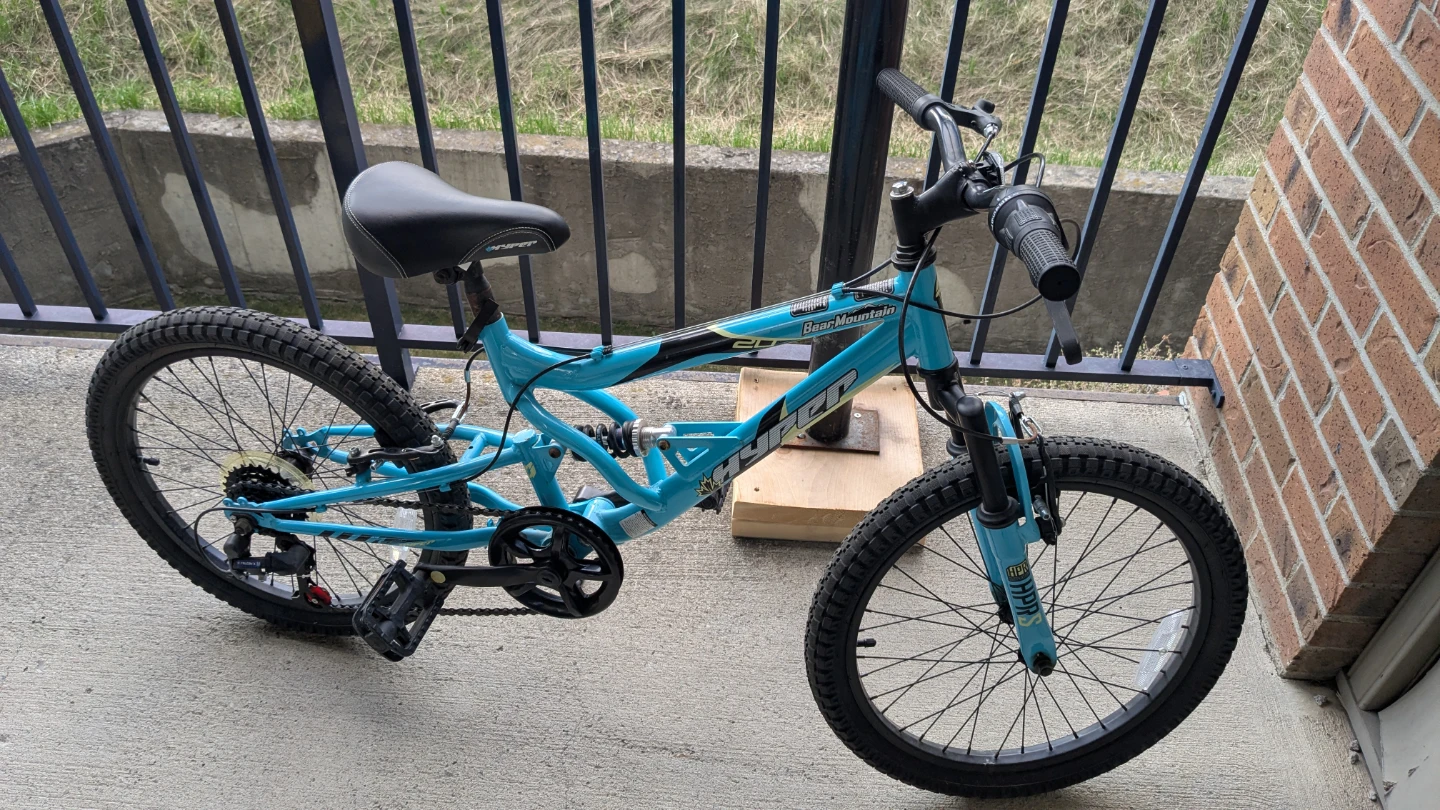 Kids Blue Dual Suspension Mountain Bike - photo 2
