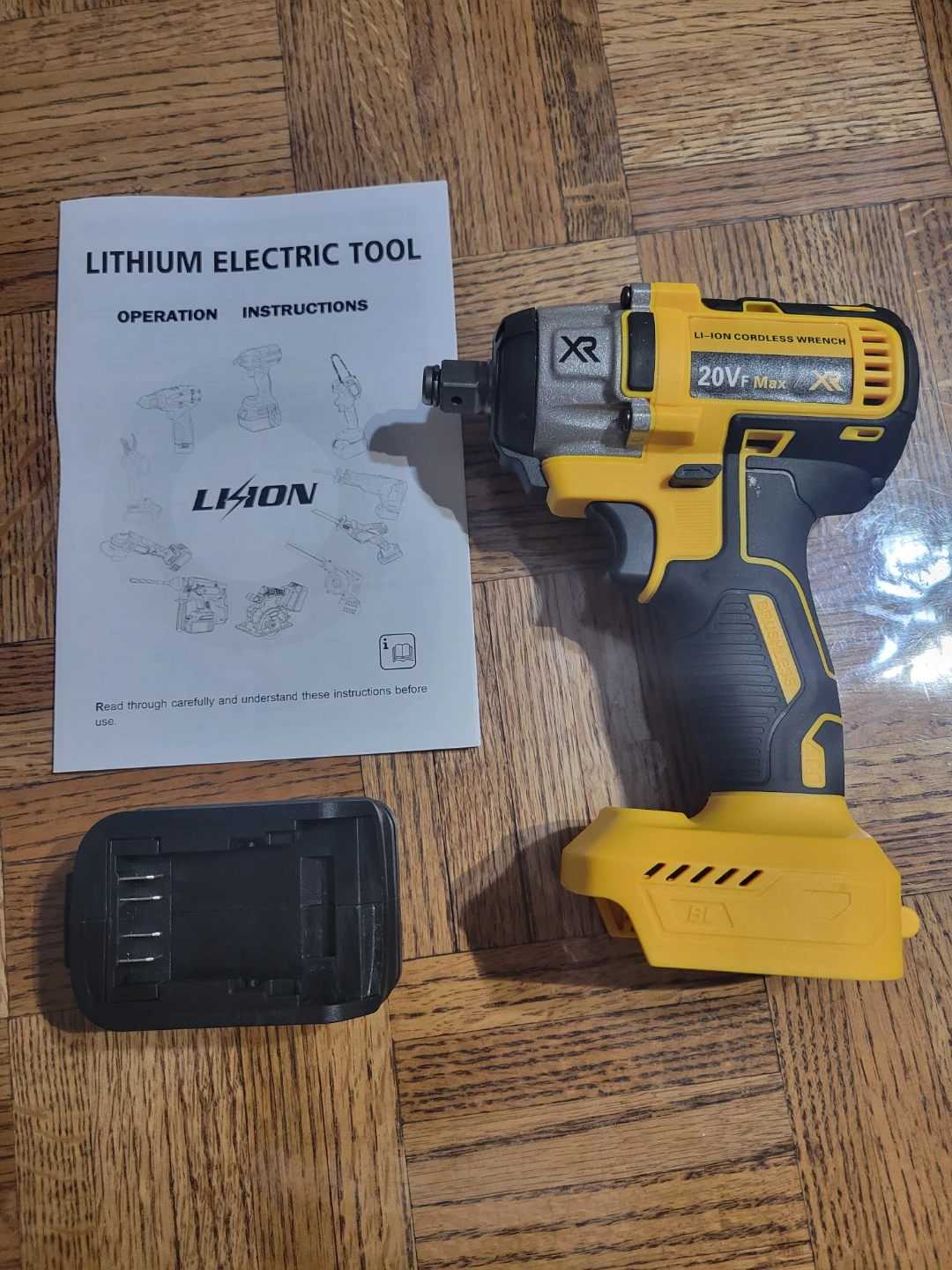 (tool only!!) LI-ION Cordless Wrench 20V F Max