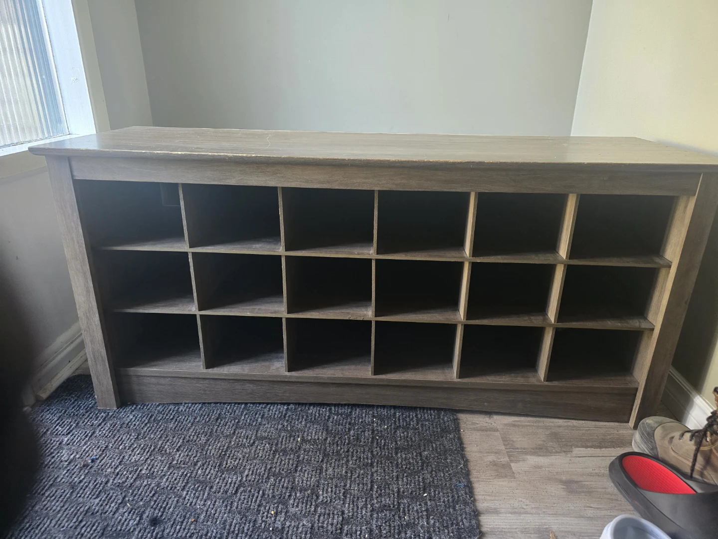 Wooden Shoe Rack Organizer