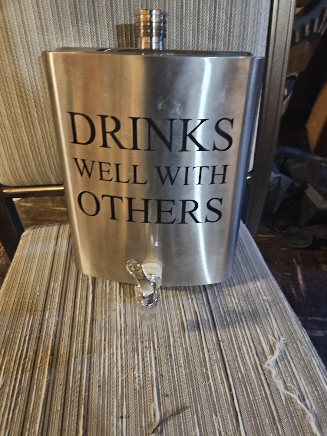 Stainless Steel Beverage Dispenser - photo 2