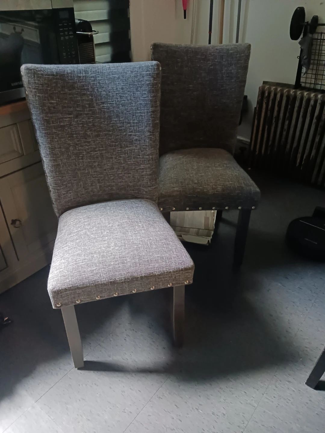 Upholstered Dining Chairs - Set of 2