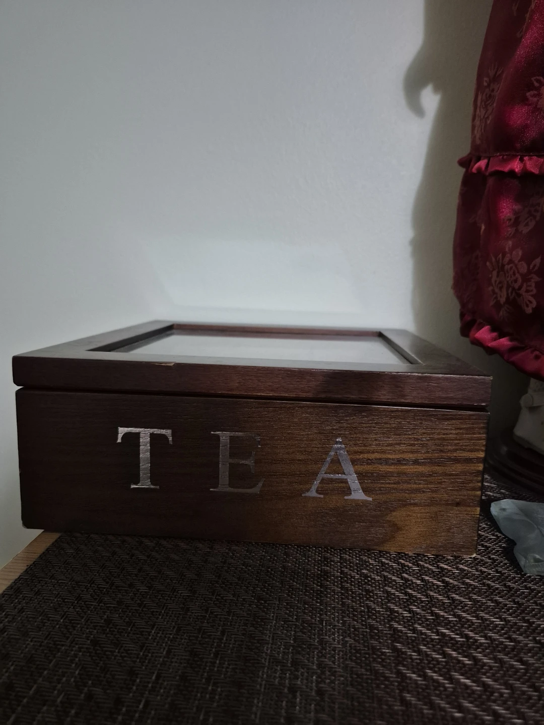 Riverdale Wooden Tea Box with 9 Compartments