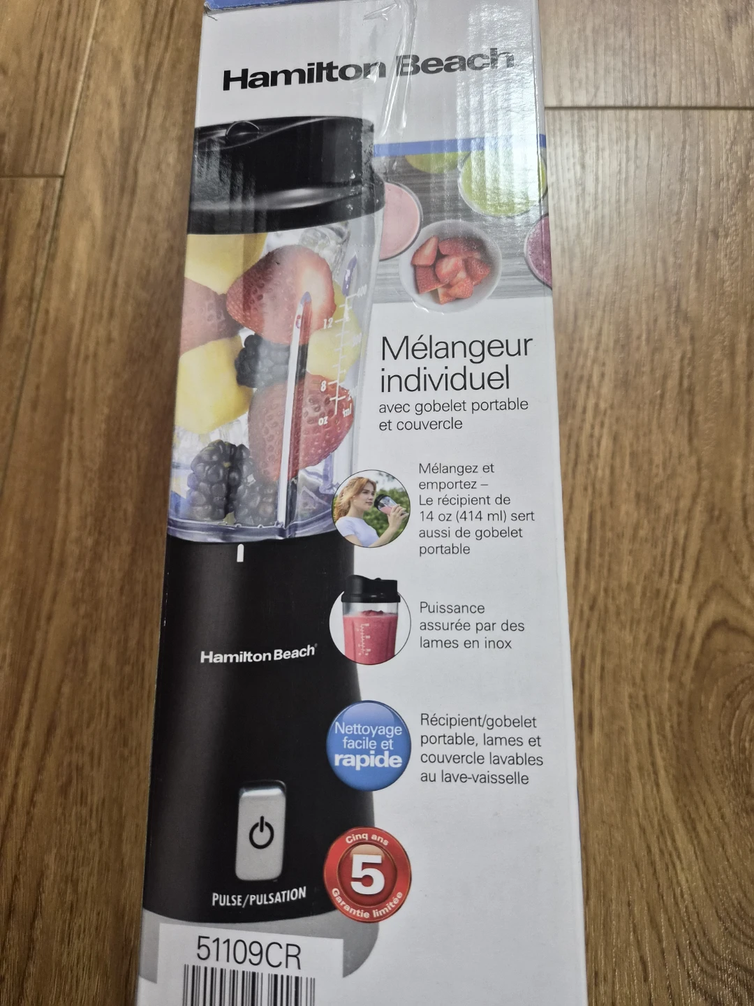Hamilton Beach Personal Blender with Travel Lid - photo 3
