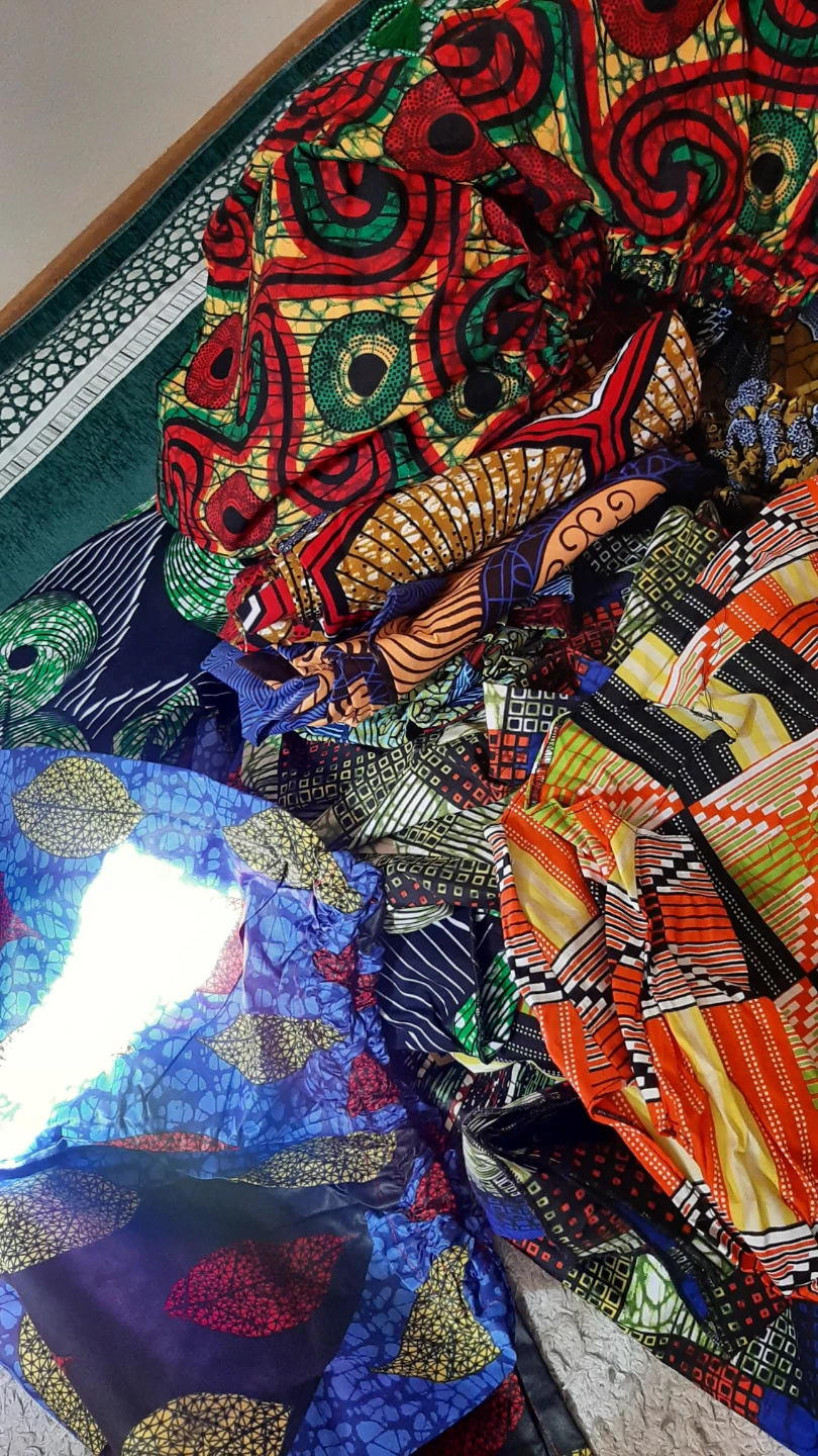 Assorted African Print Fabric Bundle - photo 2