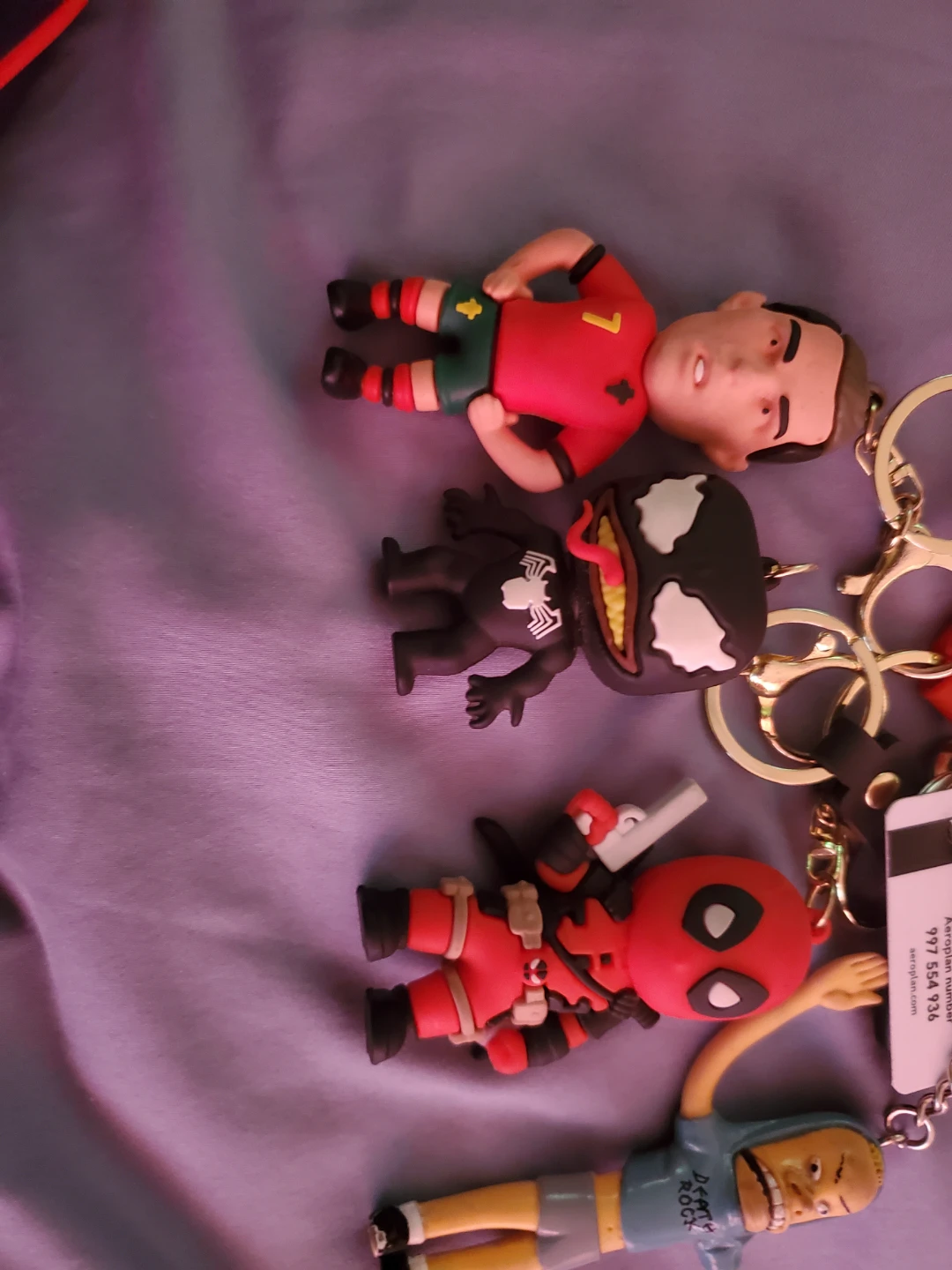 Marvel and DC Character Keychains