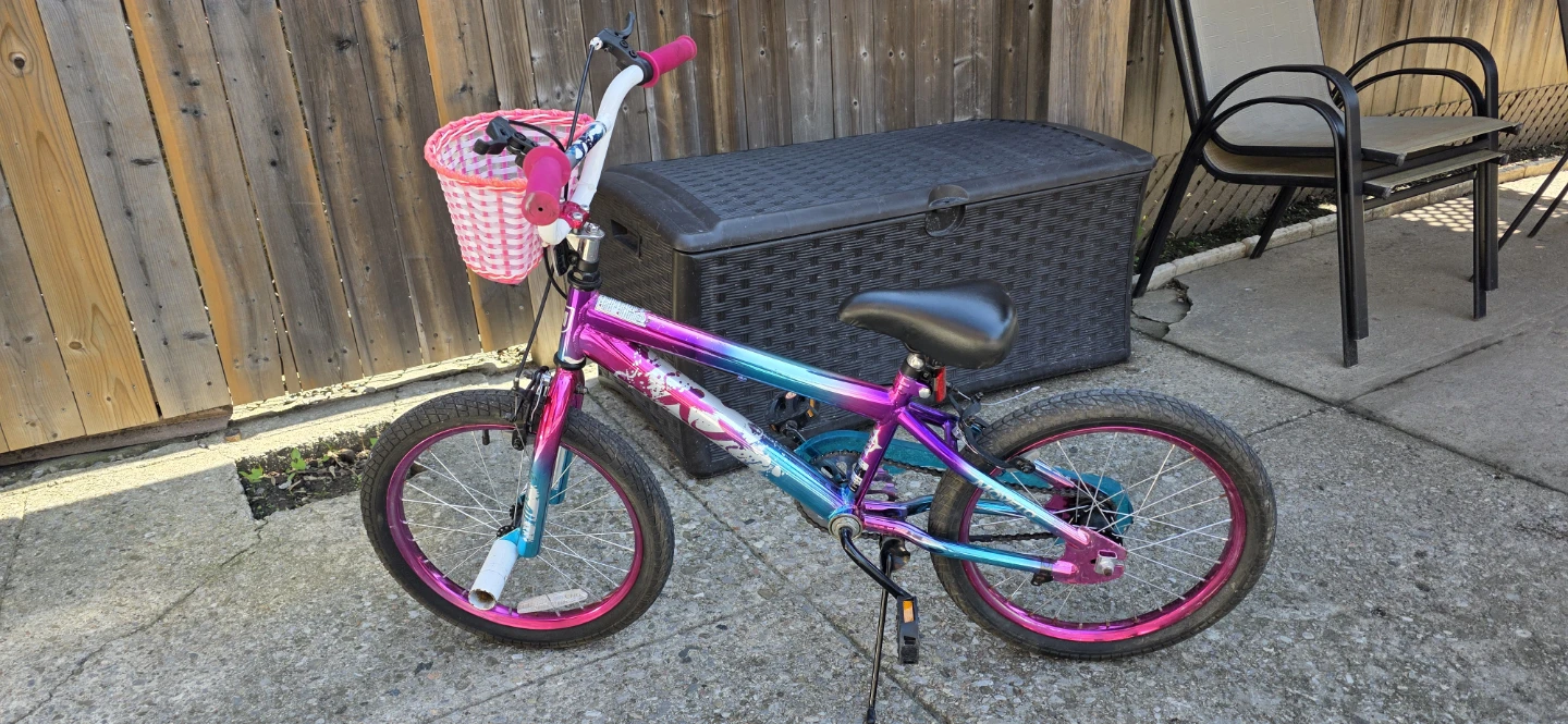 18 inch girls bike