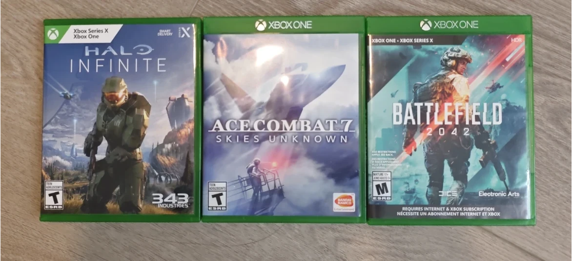 Various Xbox X Games