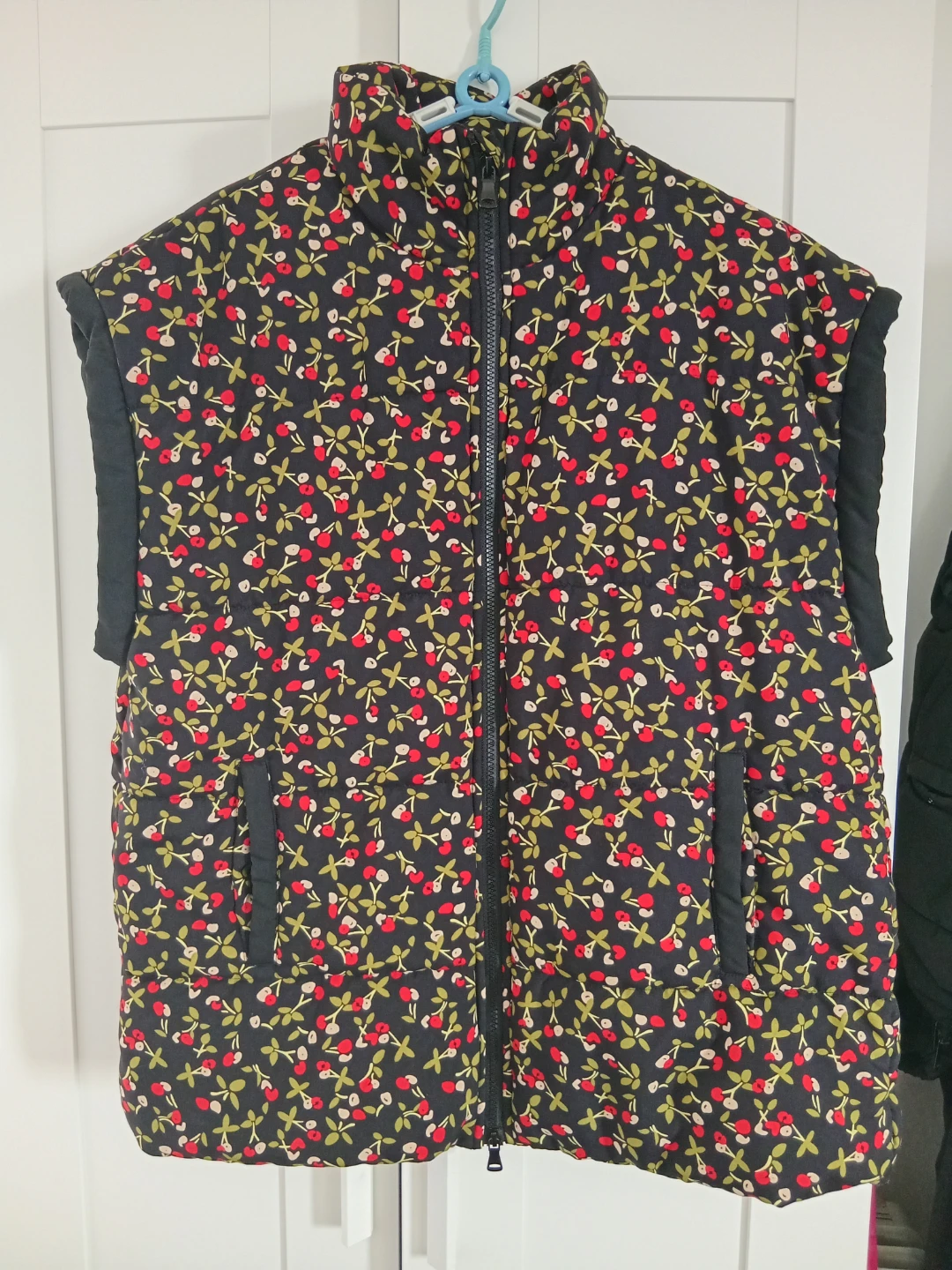Floral Puffer Vest