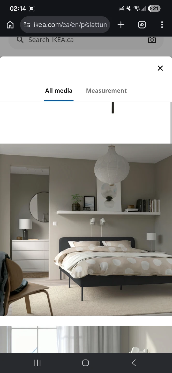 IKEA SLÄTTTNES Bed Frame - photo 3