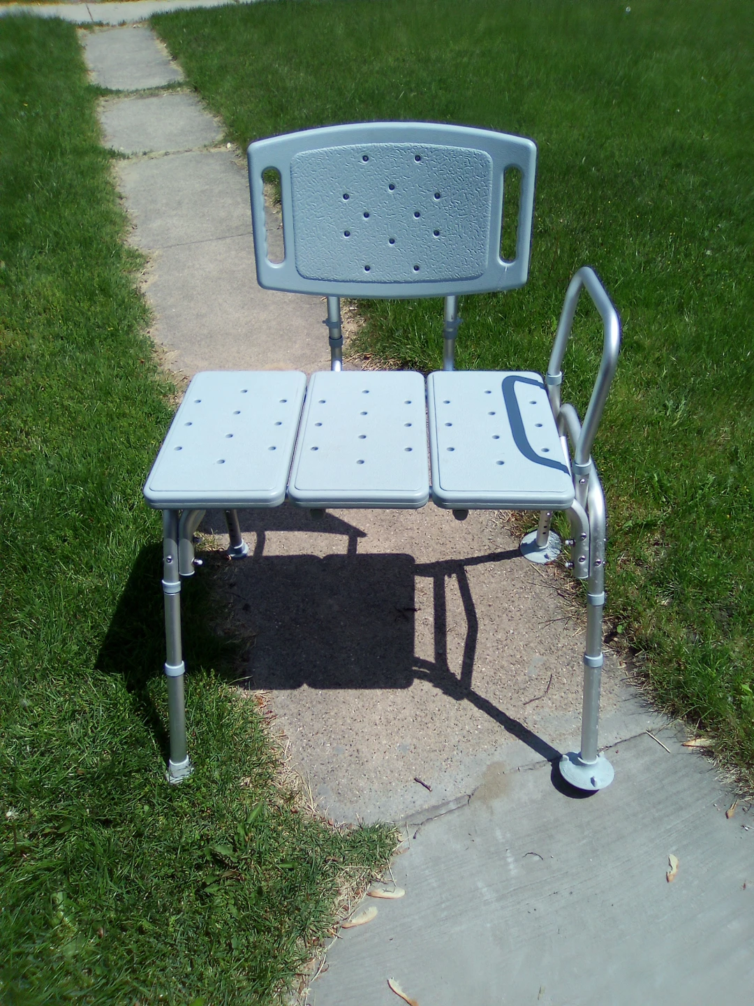 Drive walk in Shower Chair with Back and Arms Se Habla Espanol