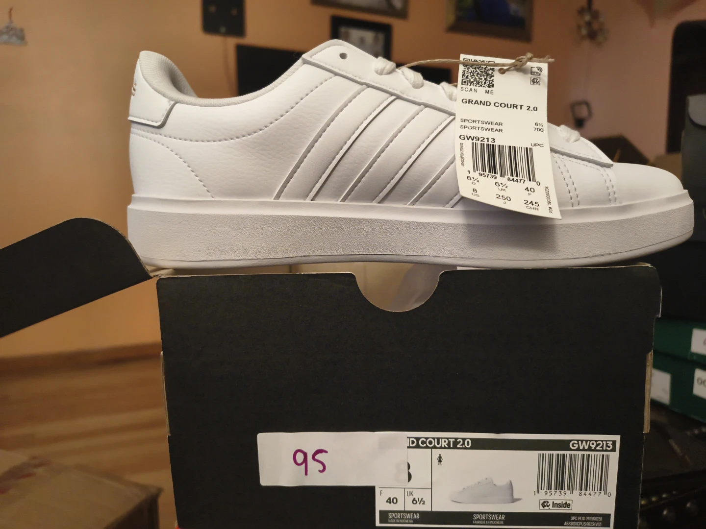 Adidas Grand Court 2.0 Shoes White GW9213