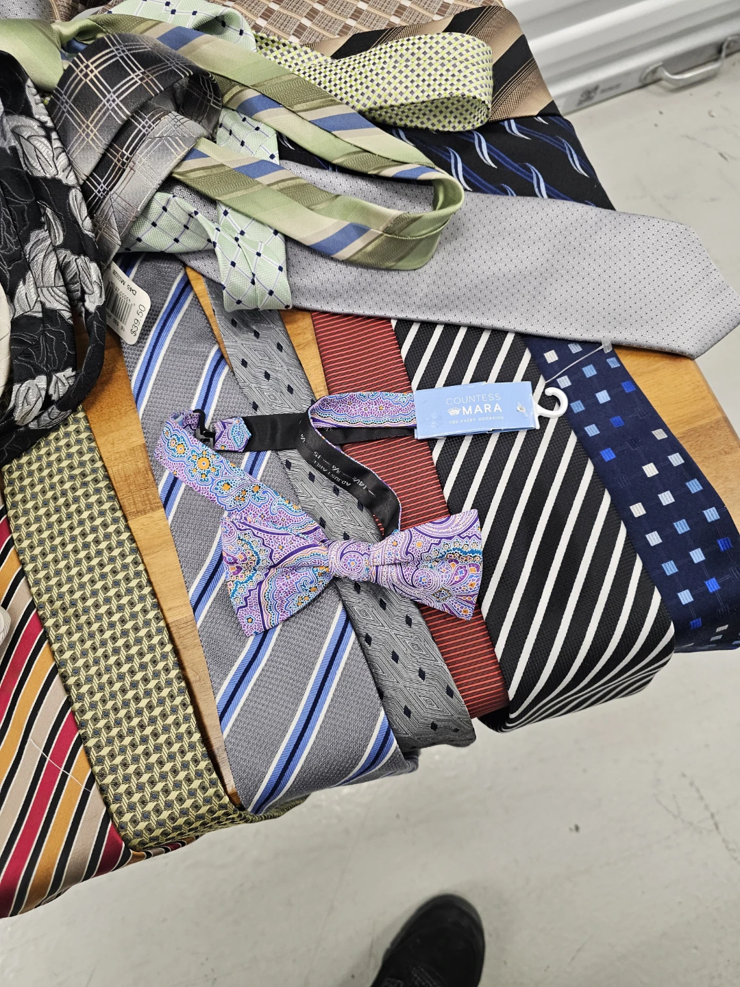 Assorted Men's Neckties and Bowtie