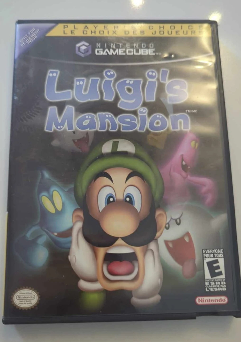 Luigi's mansion players choice