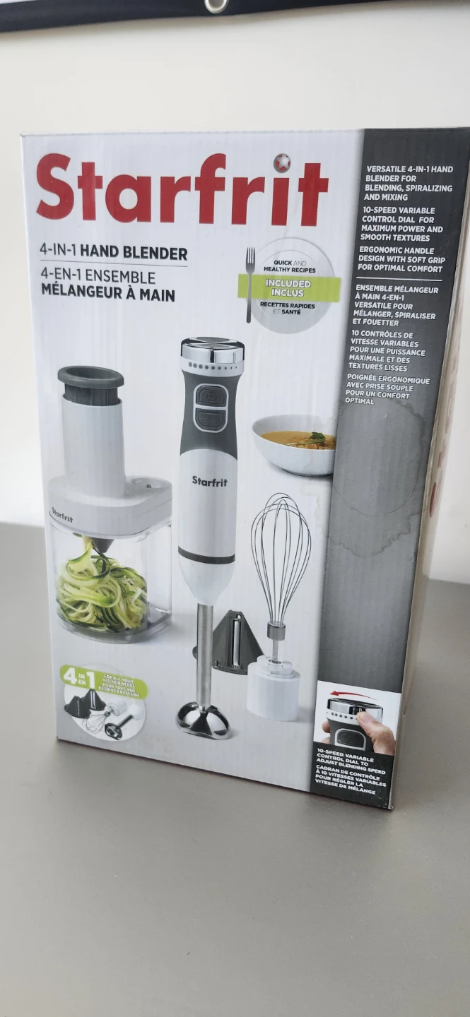 Starfrit 4-in-1 Hand Blender