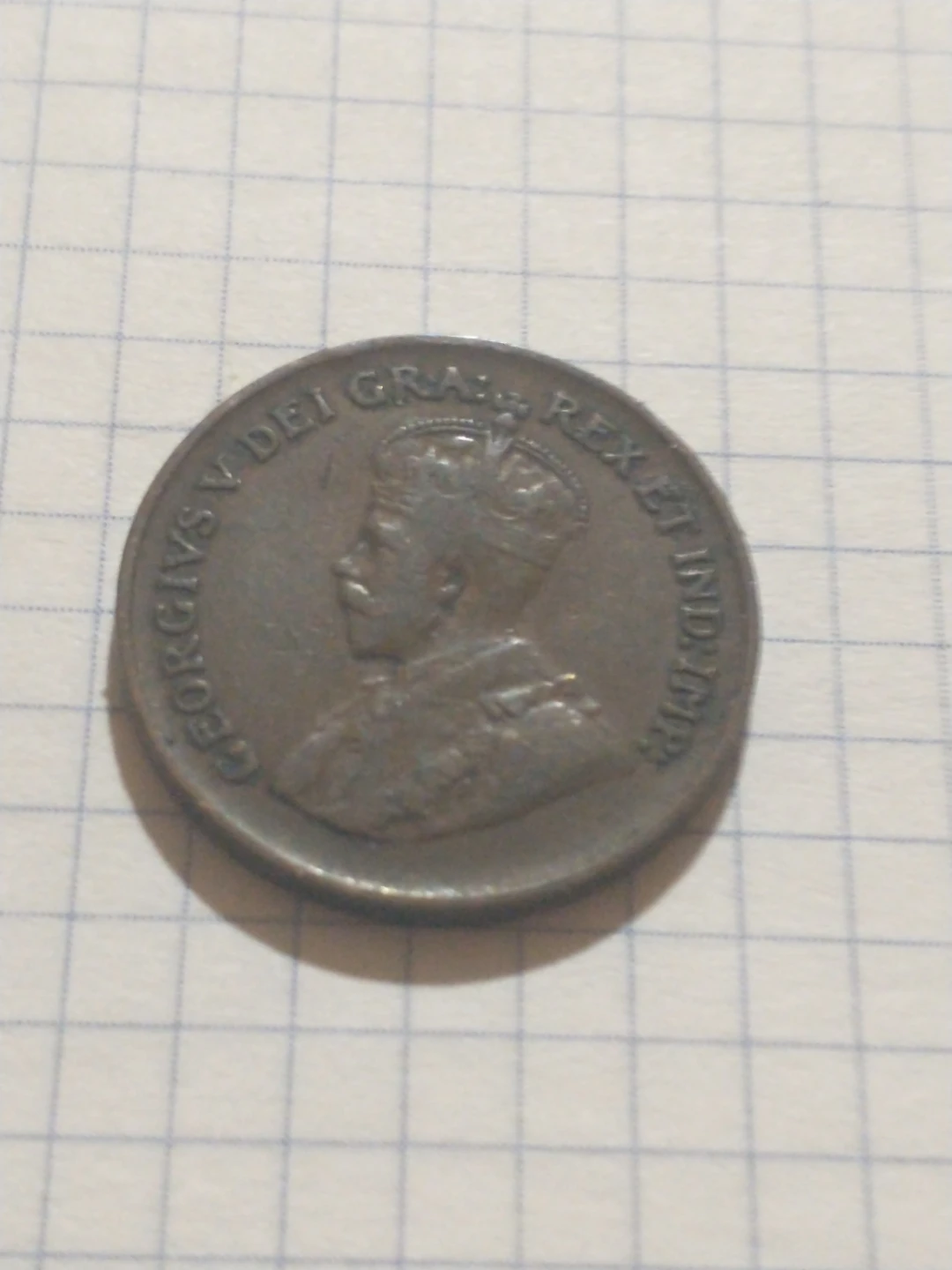 1932 Canada One Cent KM #28 - photo 2