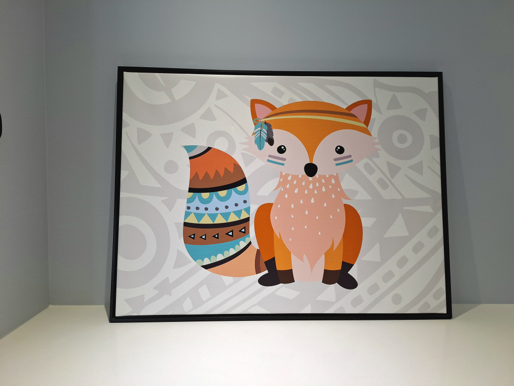 Framed Fox Wall Art