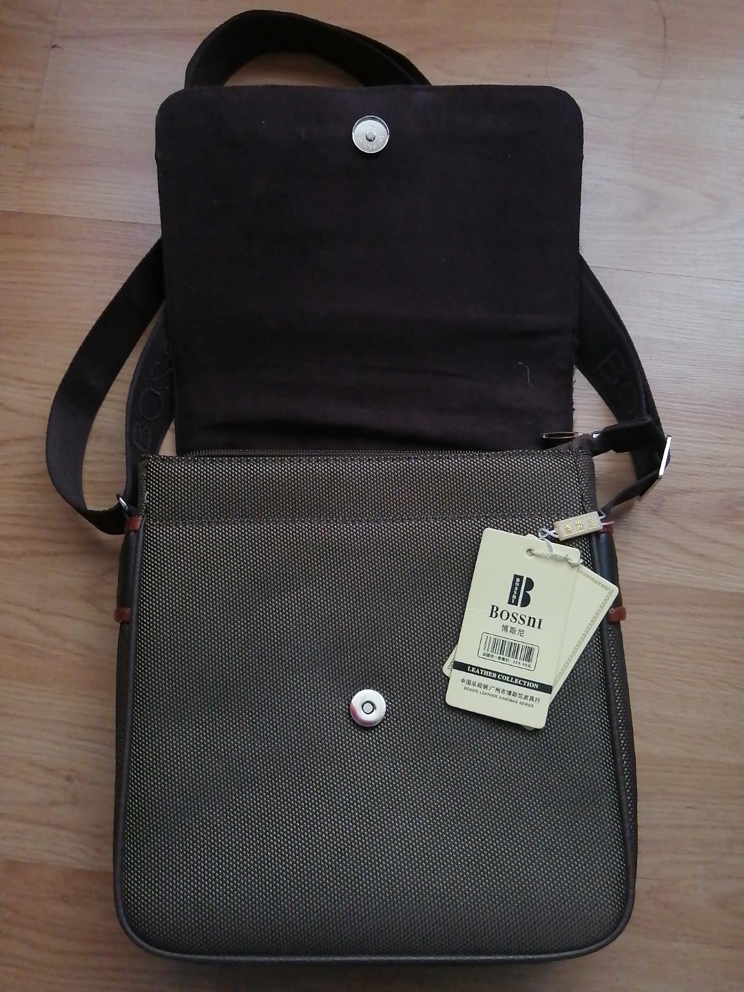 BOSSANI Leather Crossbody Bag - photo 2