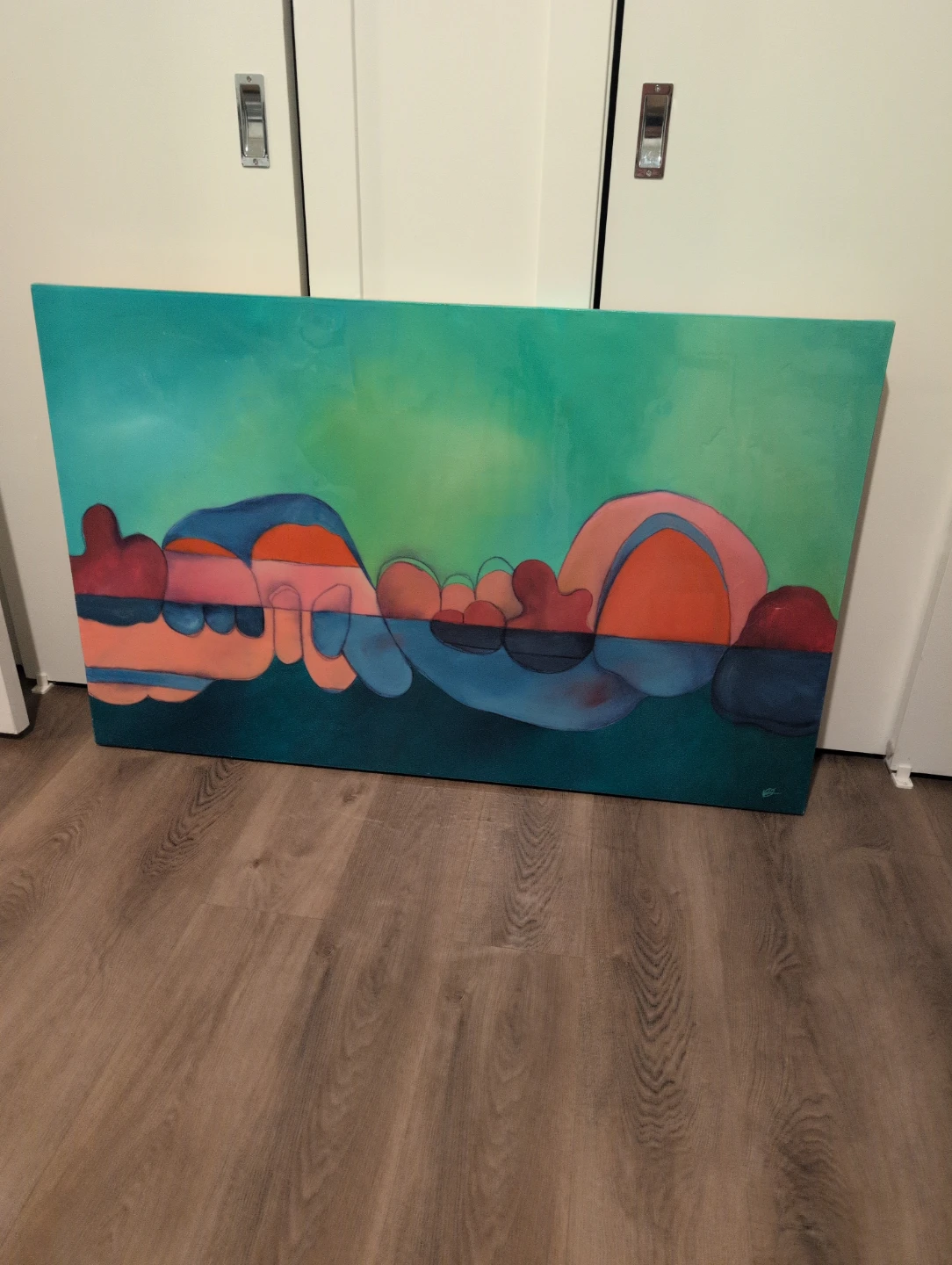 Abstract Landscape Canvas Wall Art