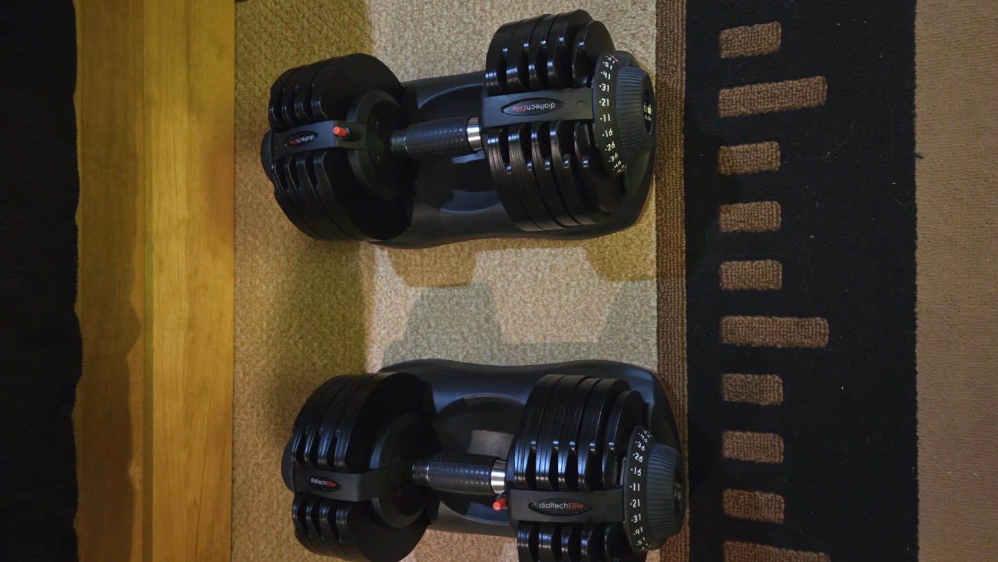Ativafit 66lb adjustable dumbbells weights - photo 2