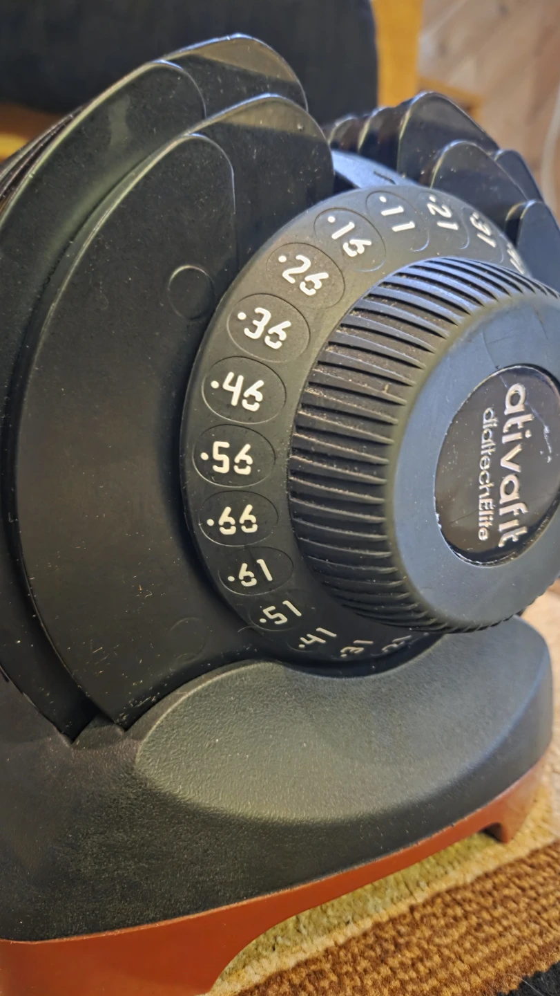 Ativafit 66lb adjustable dumbbells weights - photo 3
