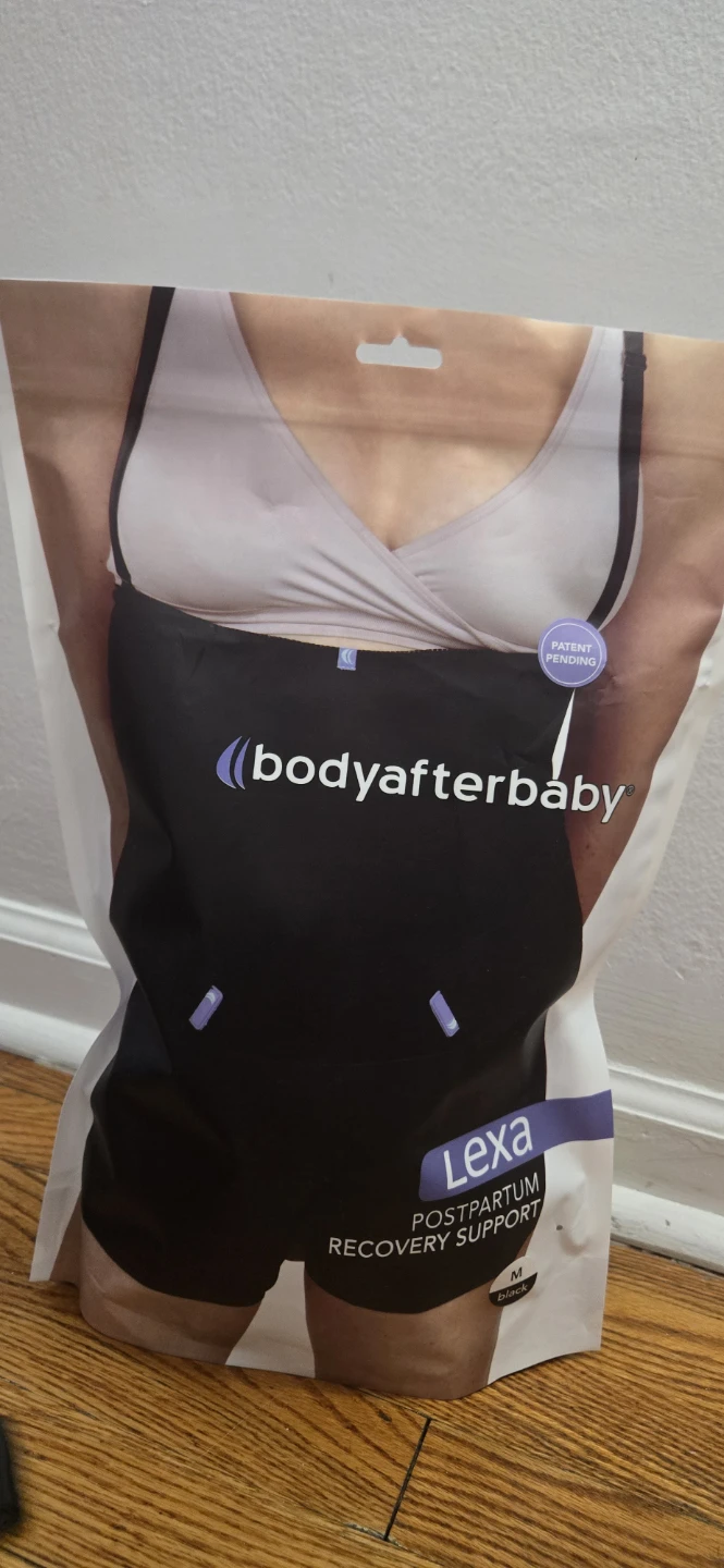 Body After Baby Lexa Postpartum Recovery Support - Black, Size M