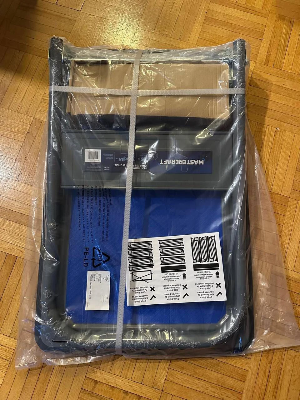 Mastercraft Loading Platform Cart – 330 lb Capacity