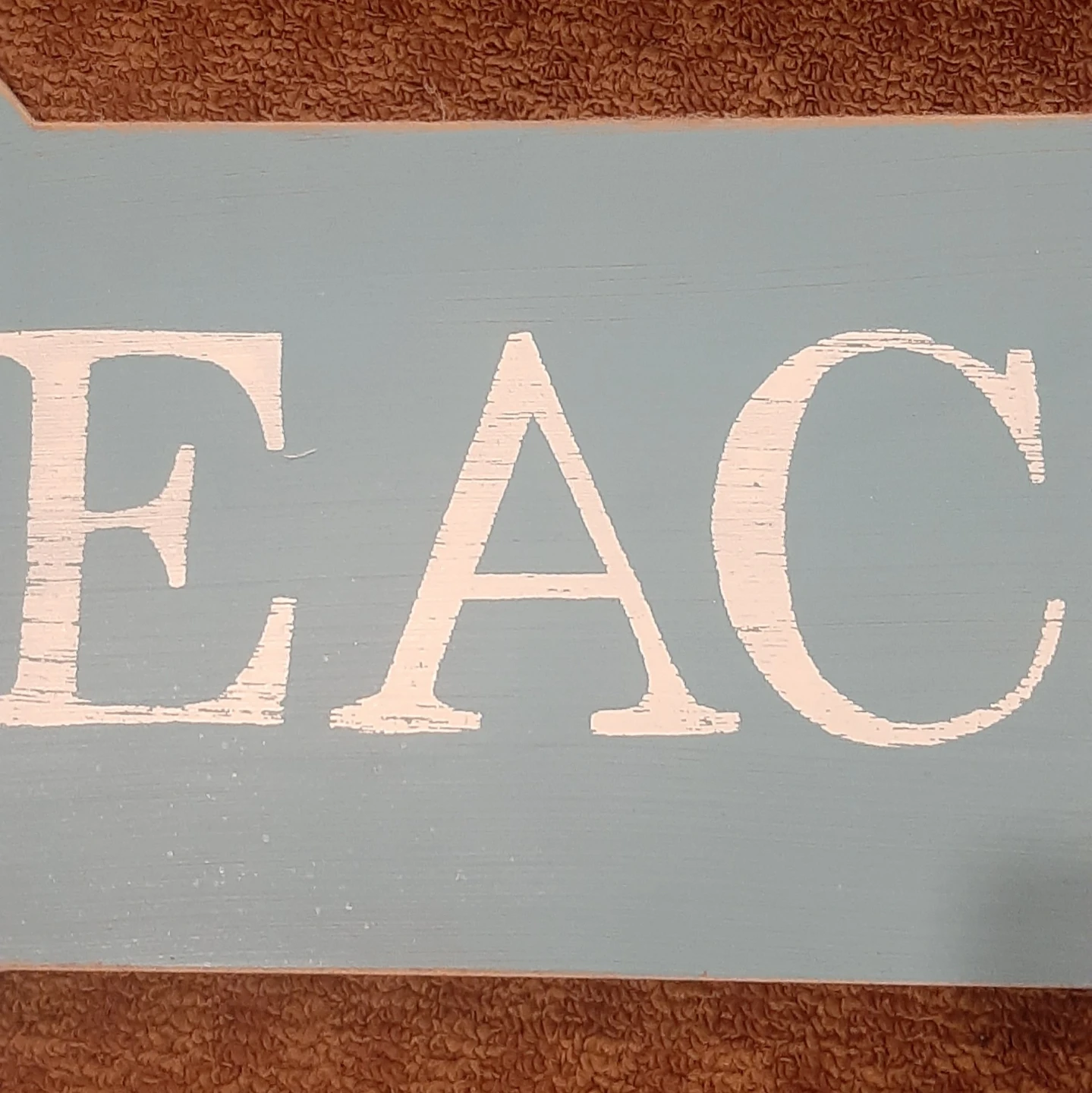 Wooden Beach Arrow Sign - photo 2