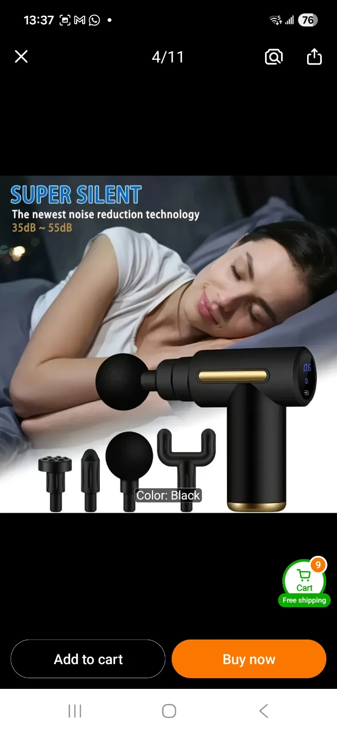 NEW Compact Massage Device LED Display Rechargeable - photo 4