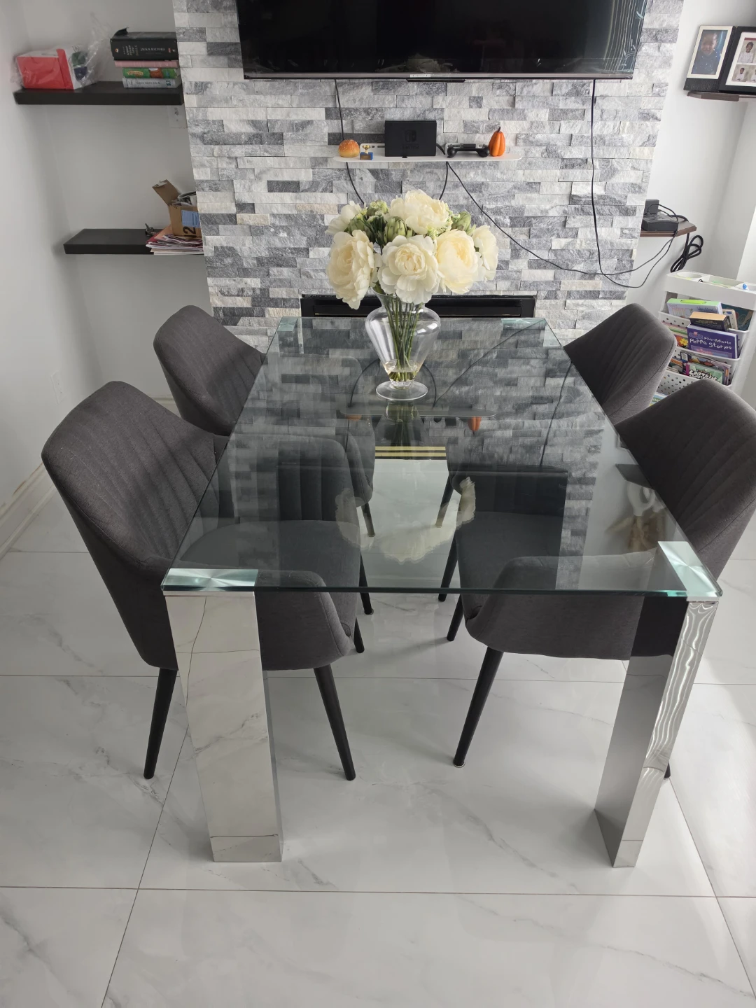 4 Grey Chairs - photo 2
