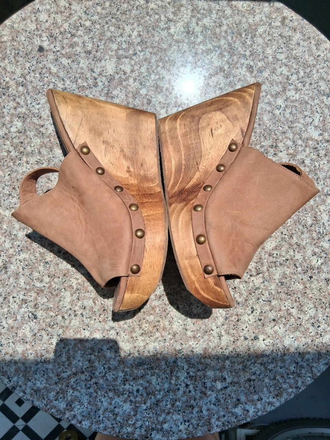 Five Worlds by Cordani leather mules size 11 - photo 2