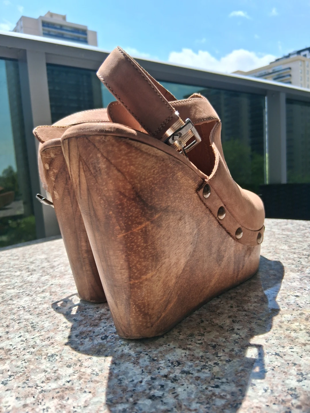 Five Worlds by Cordani leather mules size 11 - photo 3