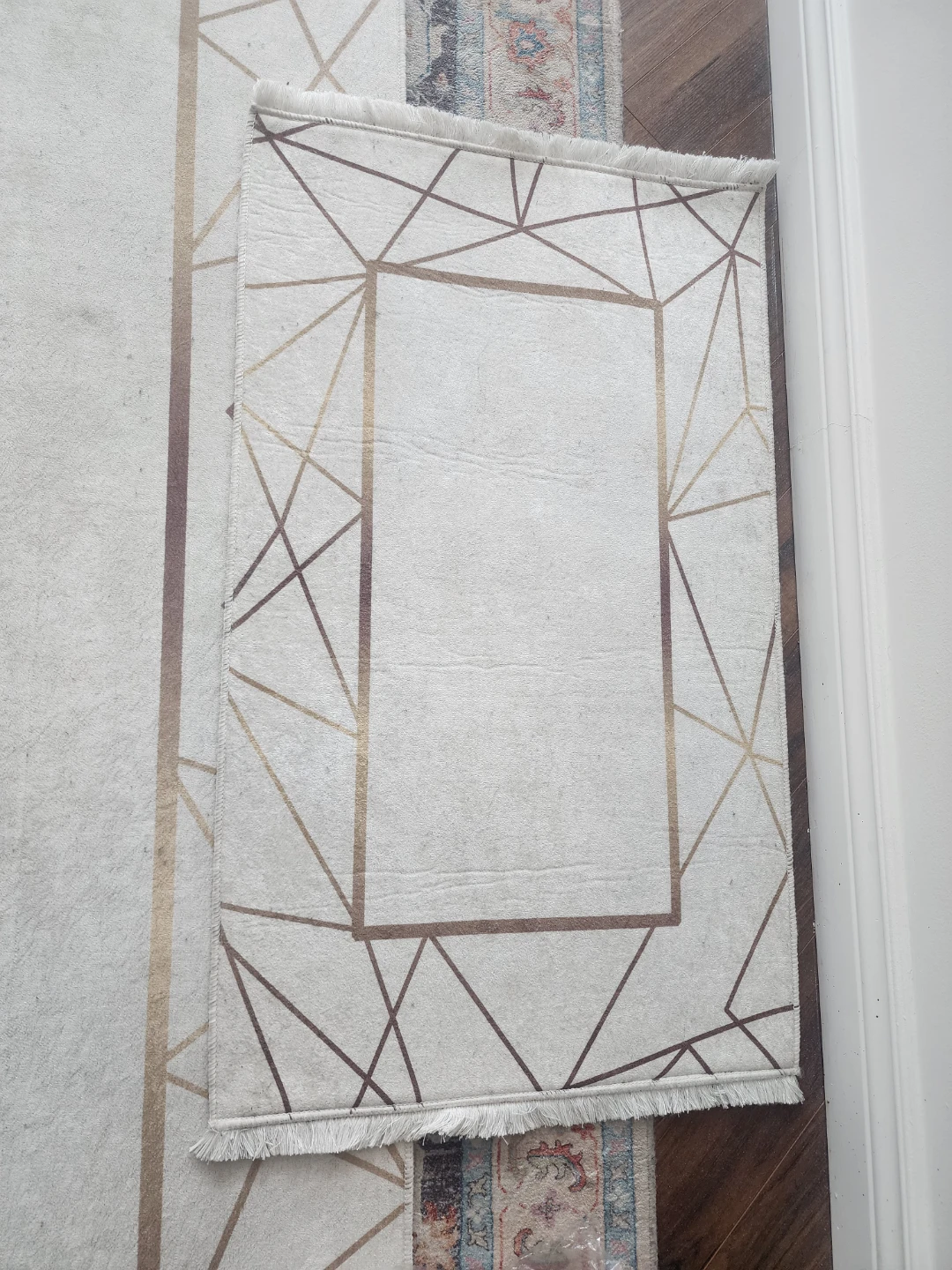 Turkish Geometric Pattern Accent Rugs - photo 2