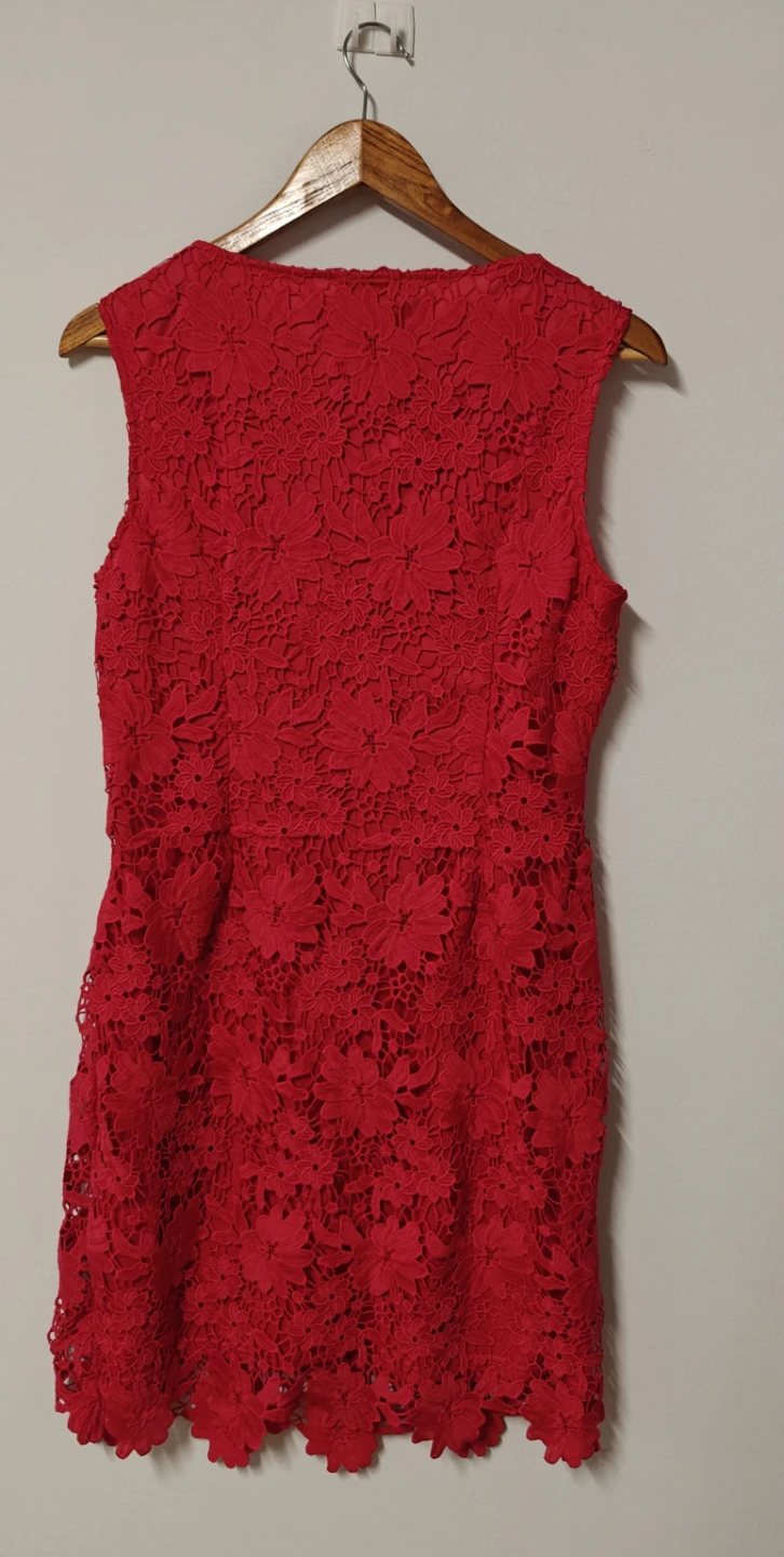 Stunning bright pink Lace Dress - photo 2