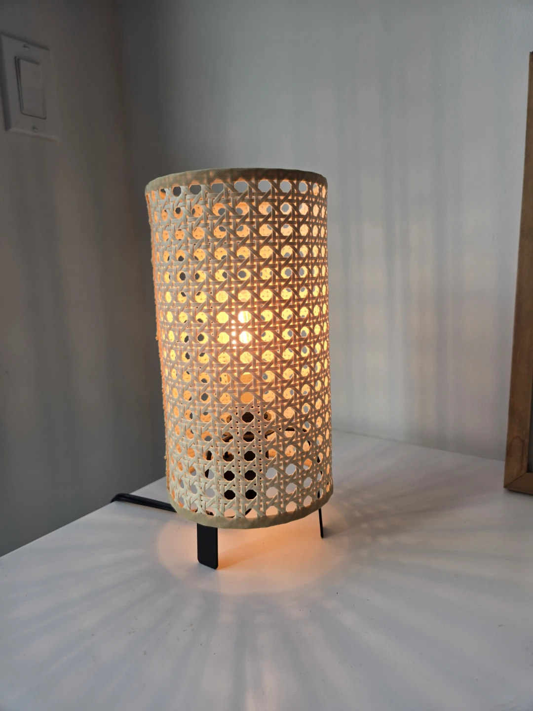 Rattan Table Lamp - photo 2