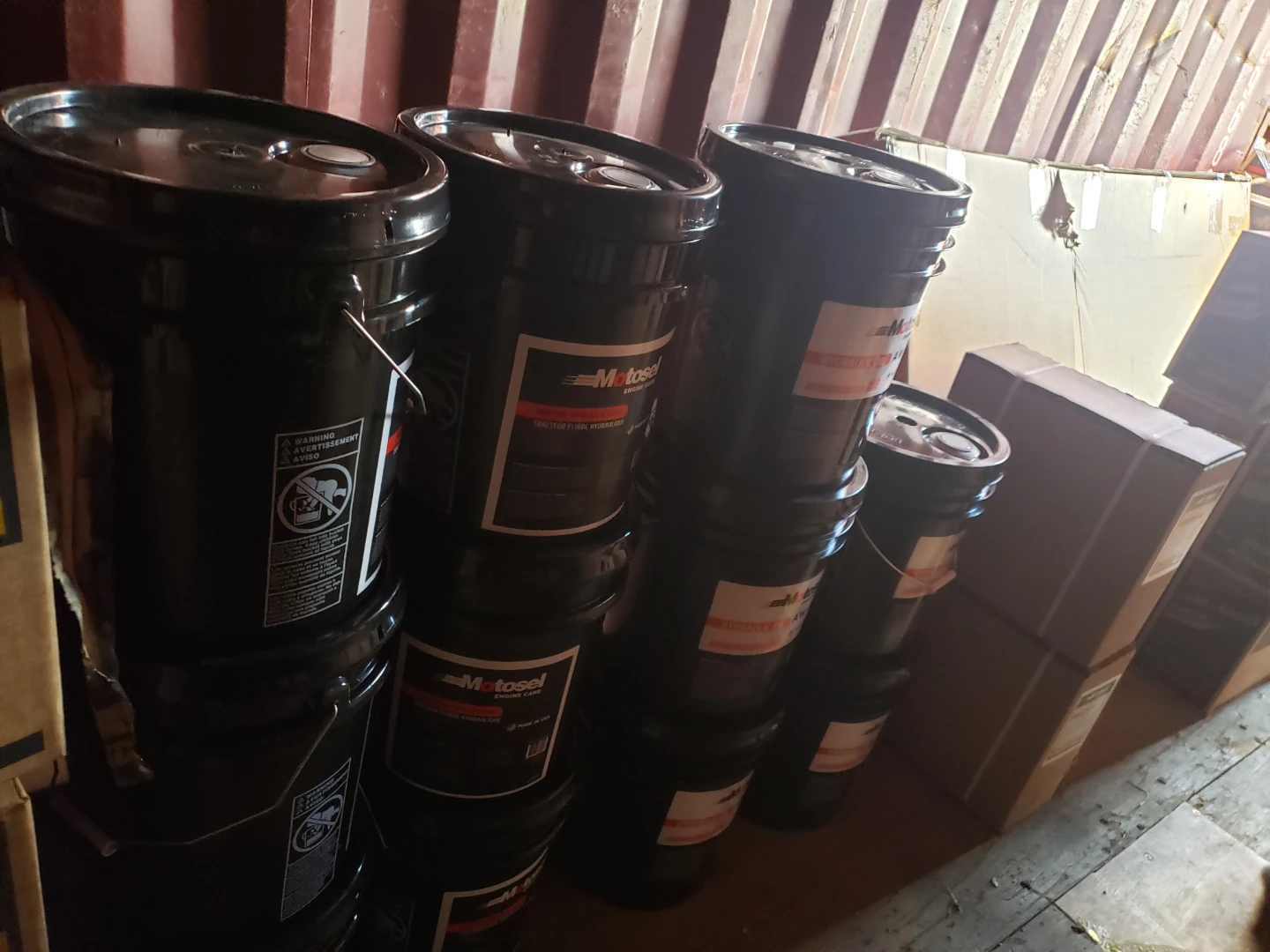 Motosel Synthetic Motor Oil 4x 3.78 L Plastic Bottles