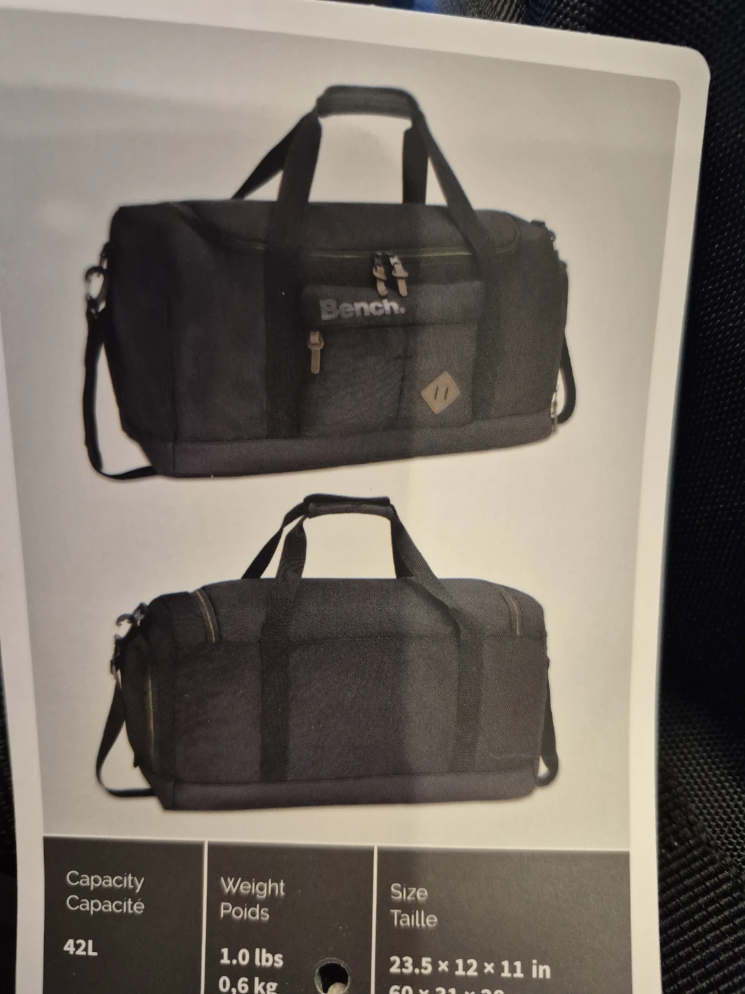 Bench 42L Duffle Bag NEW - photo 2