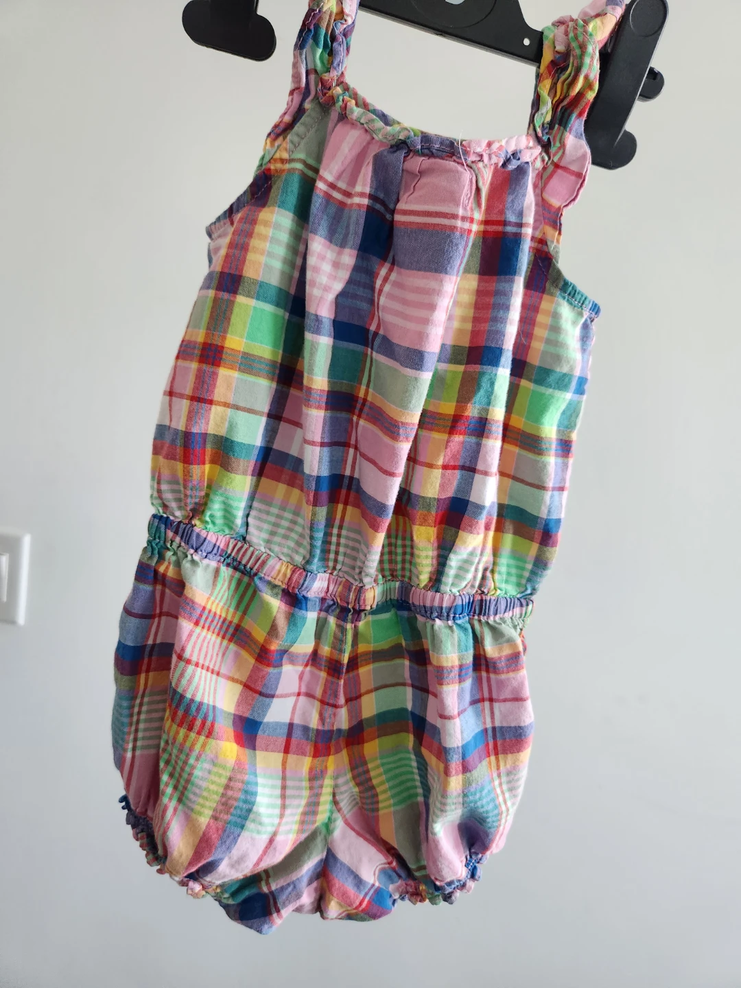 Ralph Lauren Baby Girl Plaid Romper - 24M - photo 4