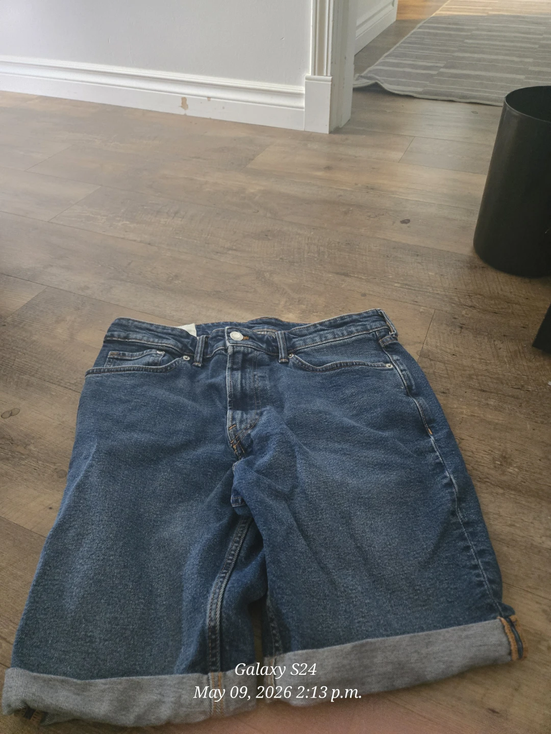 H&M Slim Fit Denim Shorts