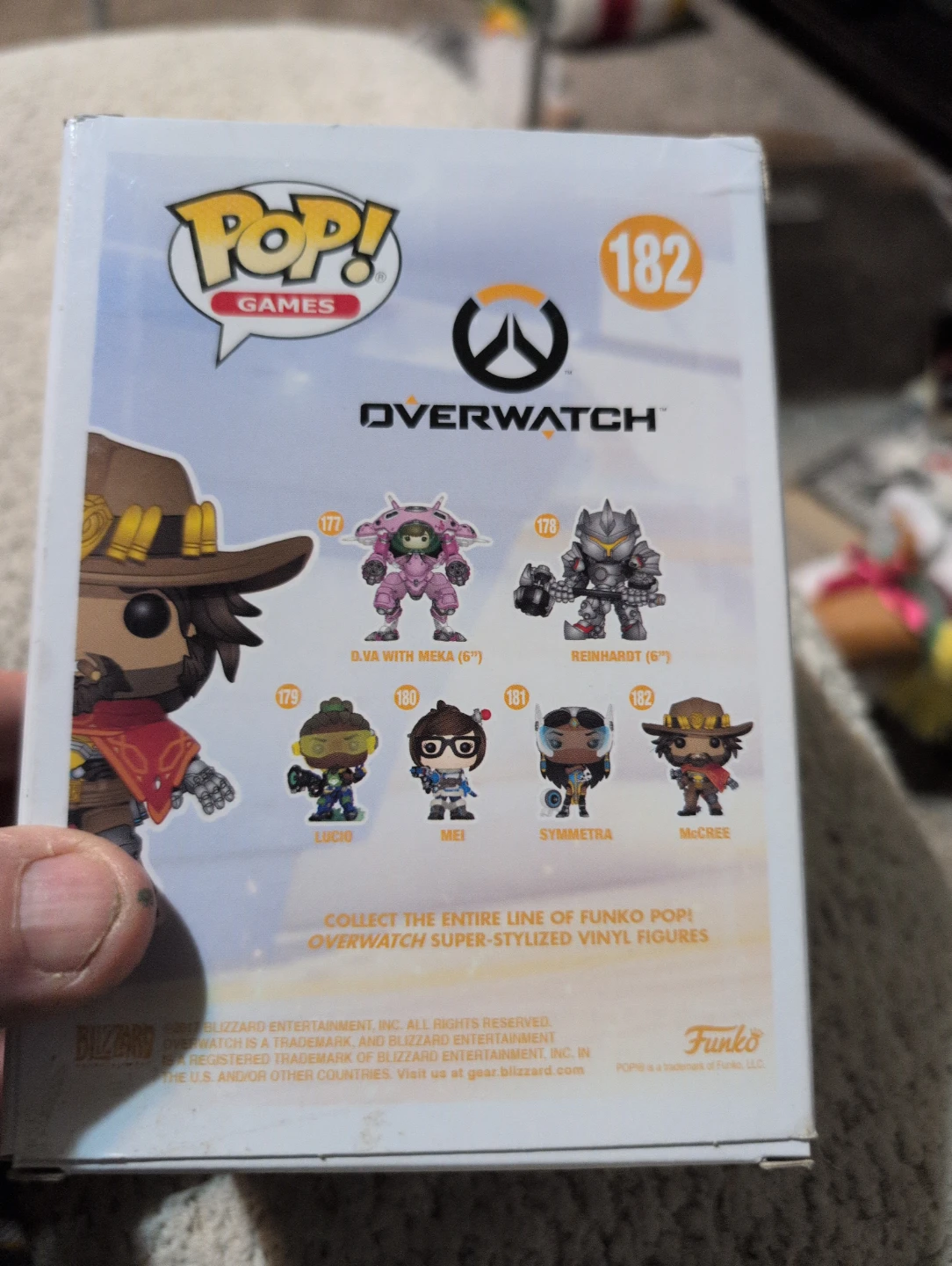 Funko Pop! Overwatch McCree #182 Vinyl Figure - photo 2