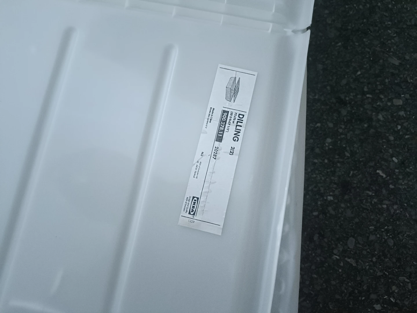IKEA DILLING Storage Box with Lid - photo 5