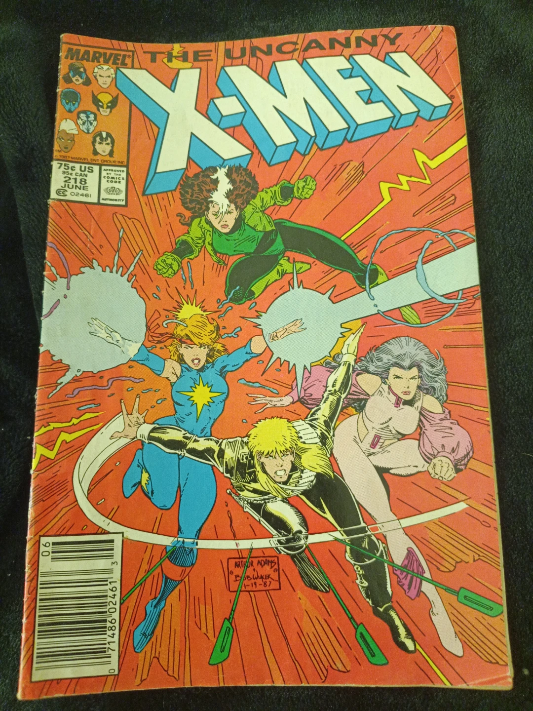 The Uncanny X-Men Comic Book Issue #218