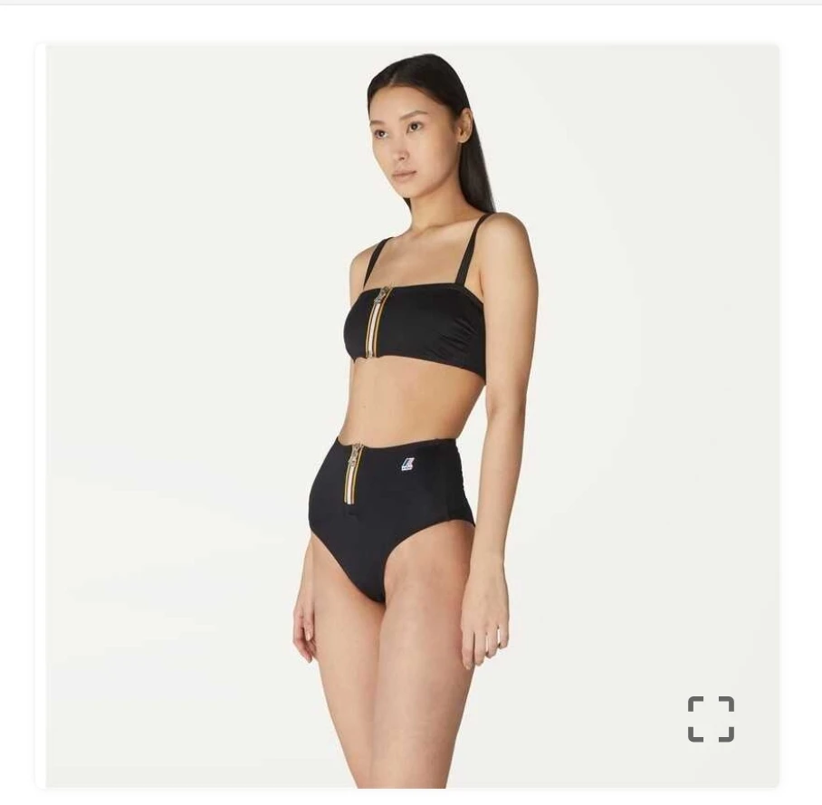K-Way Black Bikini Set