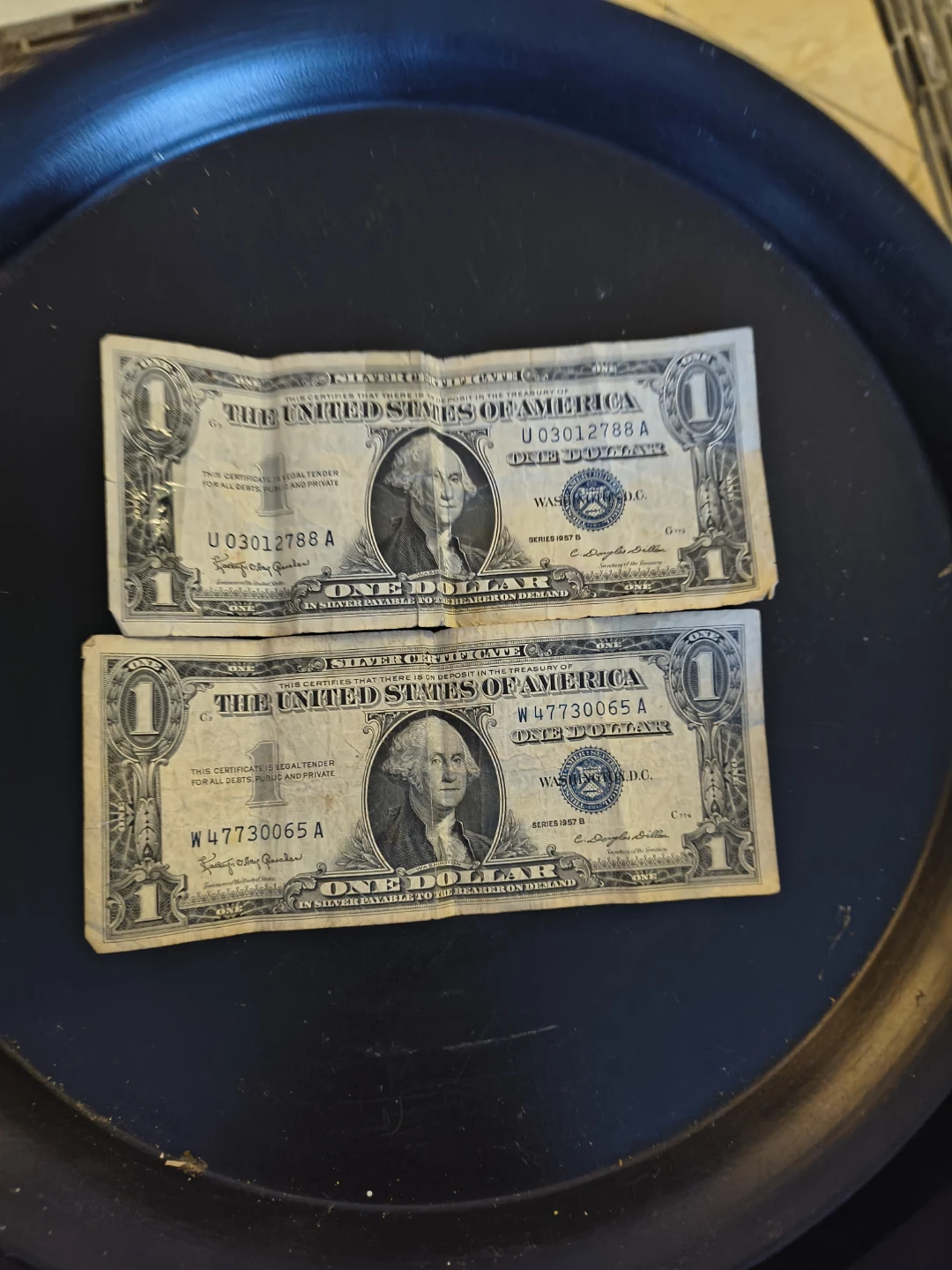 Two Dollar Bills and Assorted Coins - photo 4
