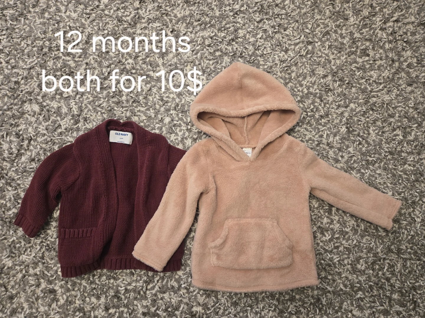 12-18 months baby girl