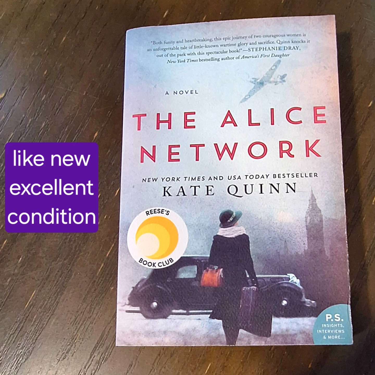The Alice Network - historical fiction like new