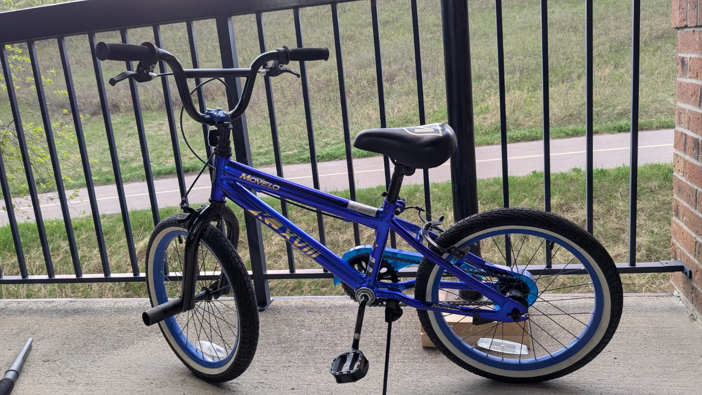 Movelo BMX Bike - Blue - photo 2